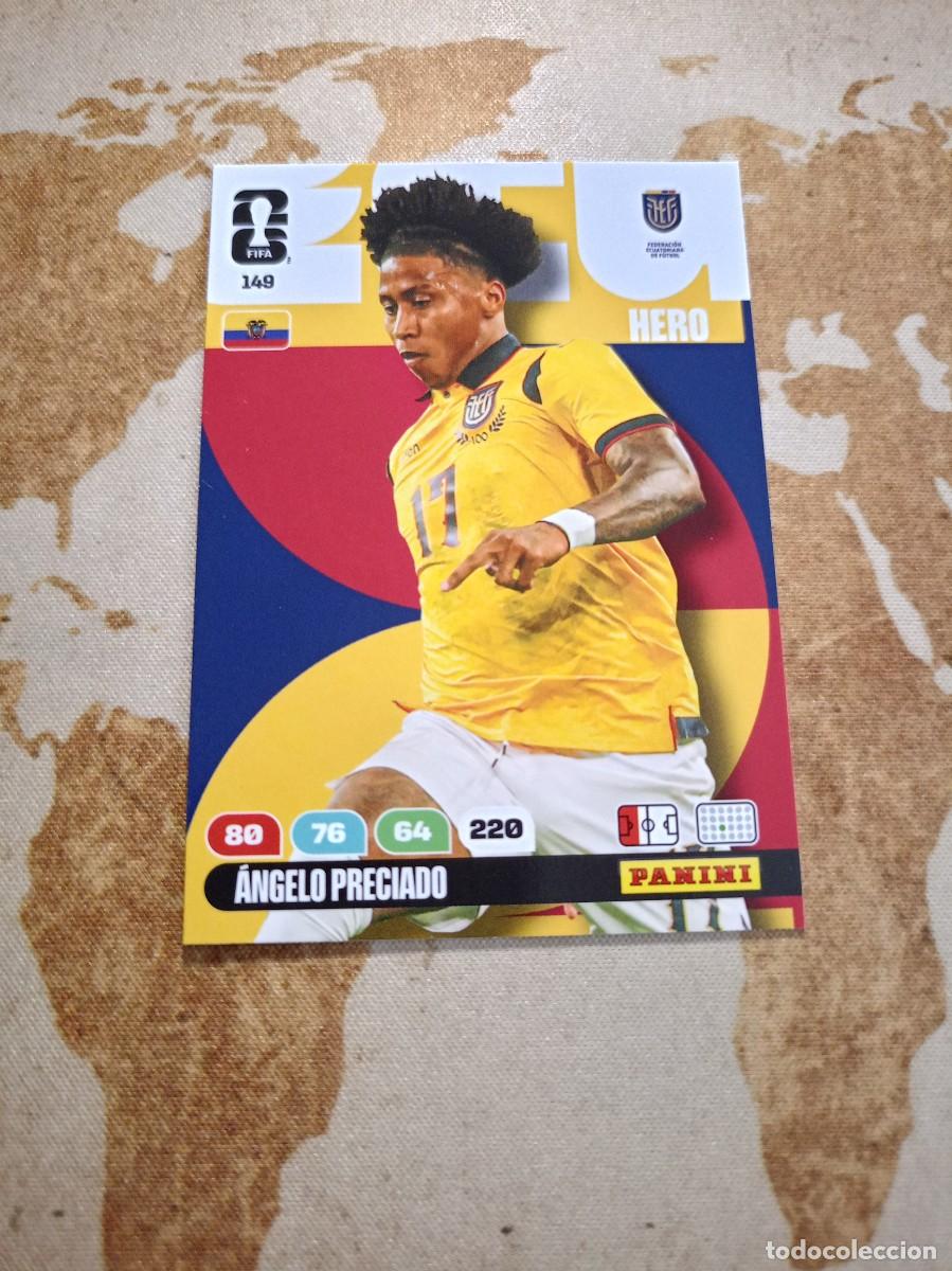 Cromos de f&uacute;tbol: Ecuador 149 &Aacute;NGELO PRECIADO Adrenalyn WORLD cup 2026