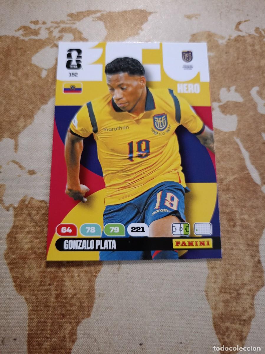 Cromos de f&uacute;tbol: Ecuador 152 GONZALO PLATA Adrenalyn WORLD cup 2026