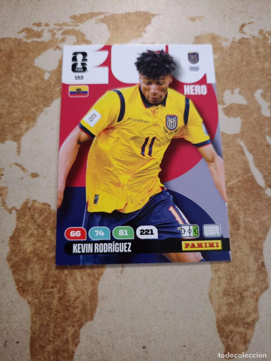 Cromos de f&uacute;tbol: Ecuador 153 K&Eacute;VIN RODR&Iacute;GUEZ Adrenalyn WORLD cup 2026