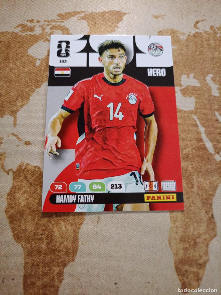 Cromos de f&uacute;tbol: Egipto 163 HAMDY FATHY Adrenalyn WORLD cup 2026