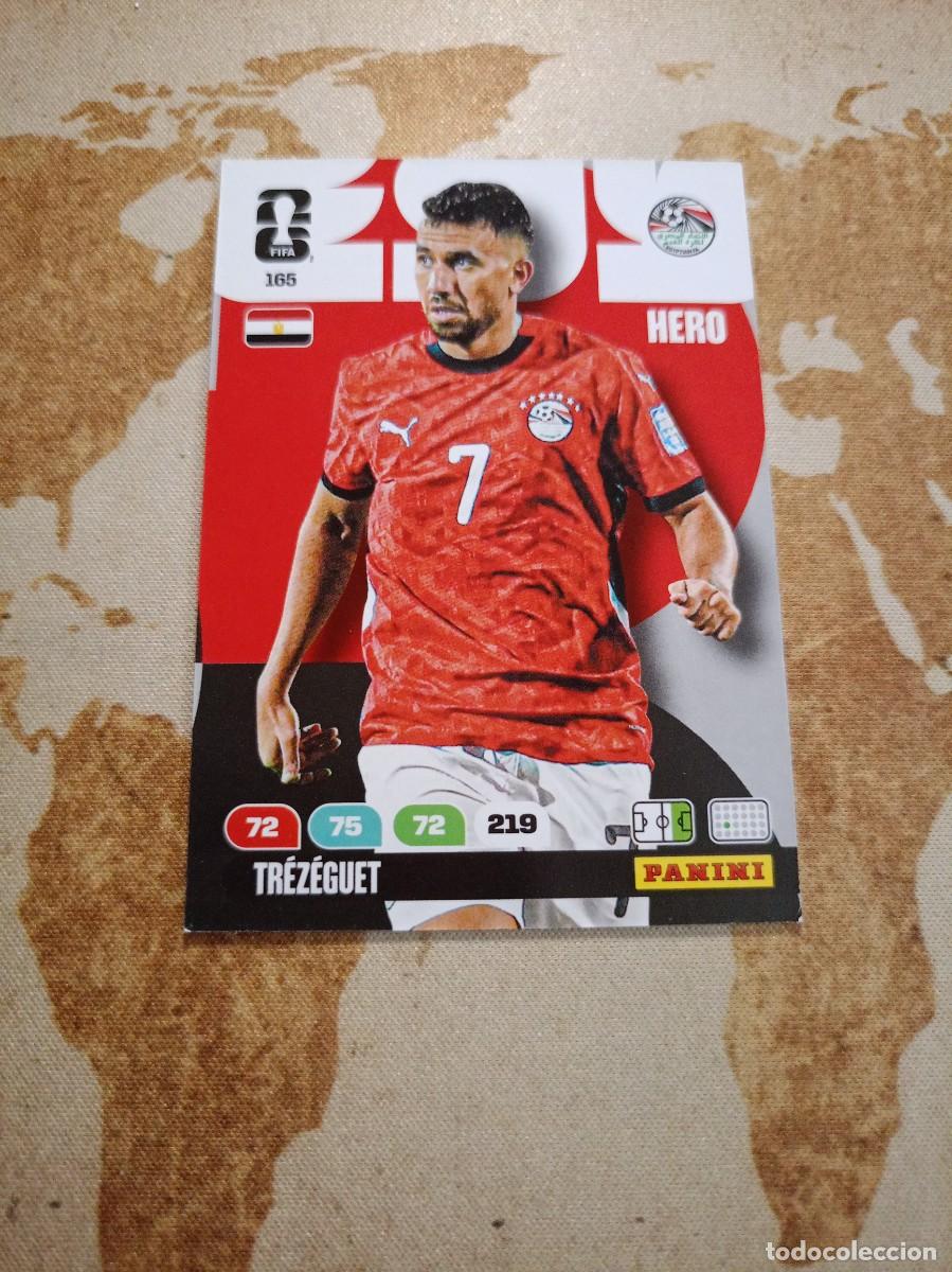 Cromos de f&uacute;tbol: Egipto 165 TREZEGUET Adrenalyn WORLD cup 2026