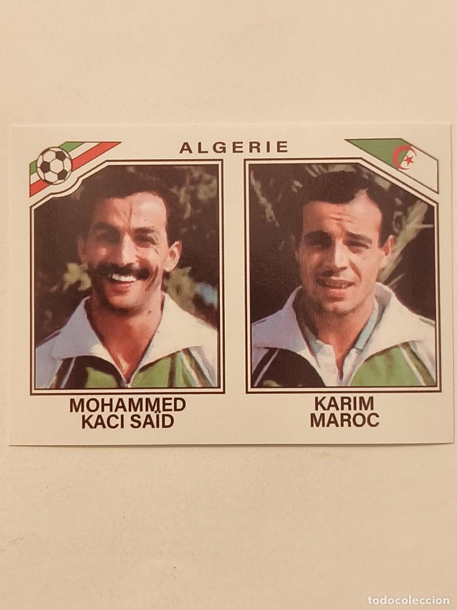 Cromos de f&uacute;tbol: #233 MOHAMMED KACI SAID-KARIM MAROC (ARGELIA) MUNDIAL MEXICO 86 PANINI