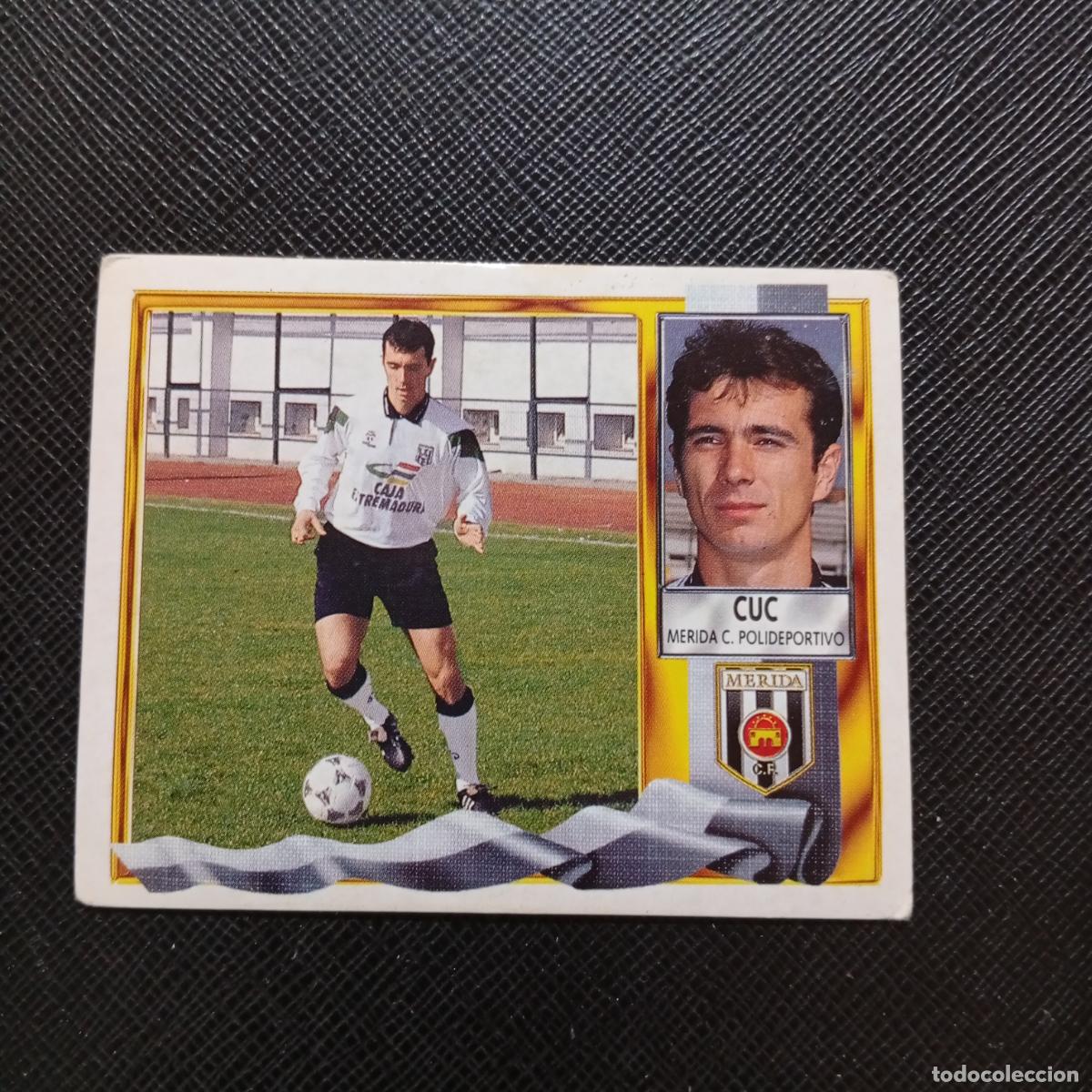 Cromos de f&uacute;tbol: CUC MERIDA ESTE 1995 1996 CROMO FUTBOL LIGA 95 96 - SIN PEGAR - A70 PG298 BAJA