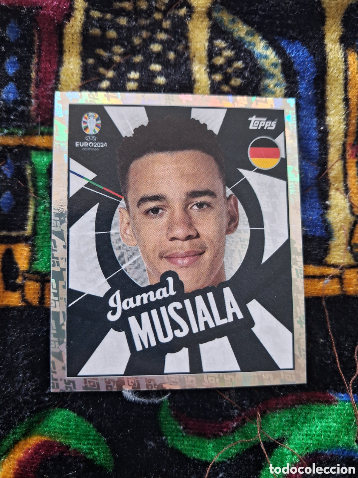 Cromos de f&uacute;tbol: PTW MUSIALA ALEMANIA TOPPS EUROCOPA ALEMANIA FUTBOL 2024 EURO 24 - SIN PEGAR - (MD1-10/11) PG34