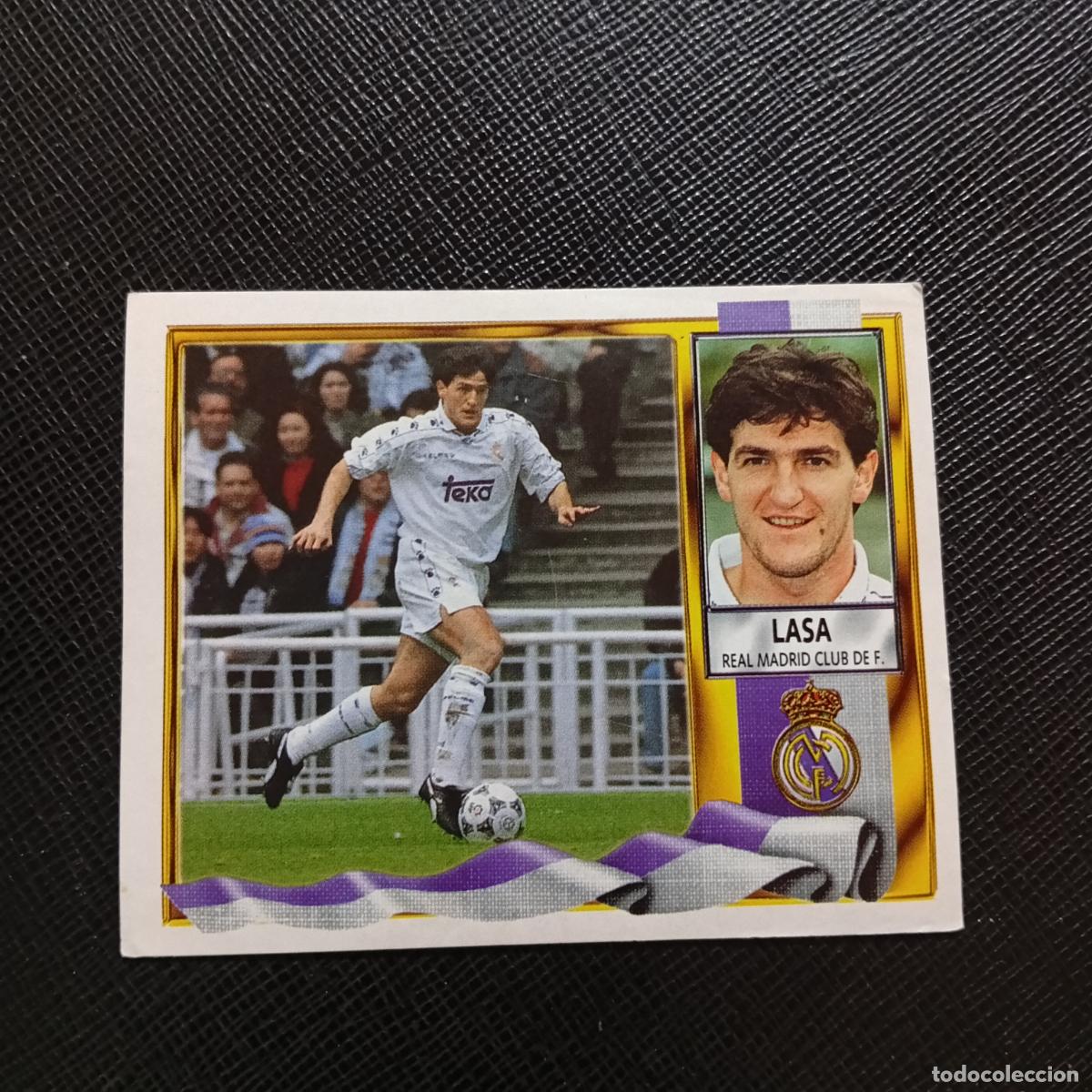 Cromos de f&uacute;tbol: LASA REAL MADRID ESTE 1995 1996 CROMO FUTBOL LIGA 95 96 - SIN PEGAR - A70 PG298