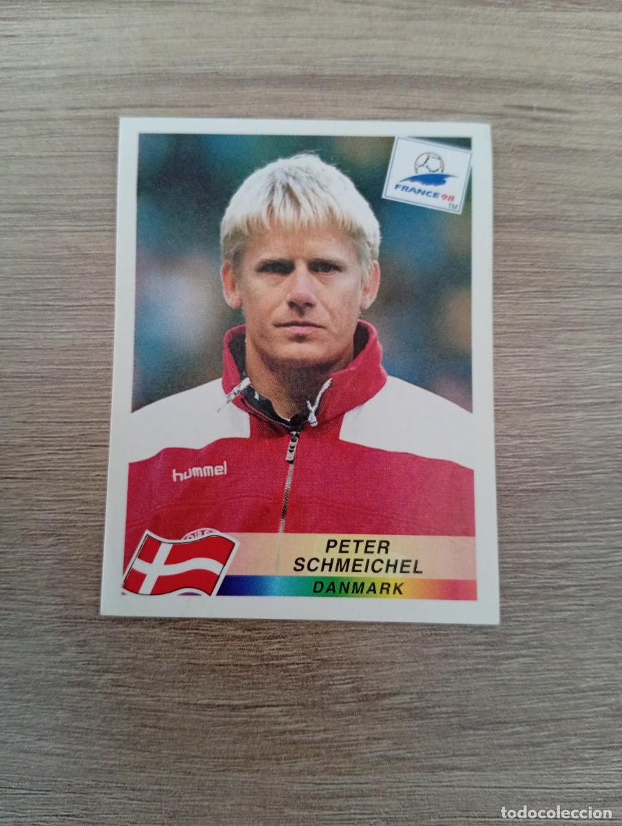 Cromos de f&uacute;tbol: PETER SCHMEICHEL 212 DINAMARCA PANINI FRANCIA 1998 98 SIN PEGAR NUNCA PEGADO