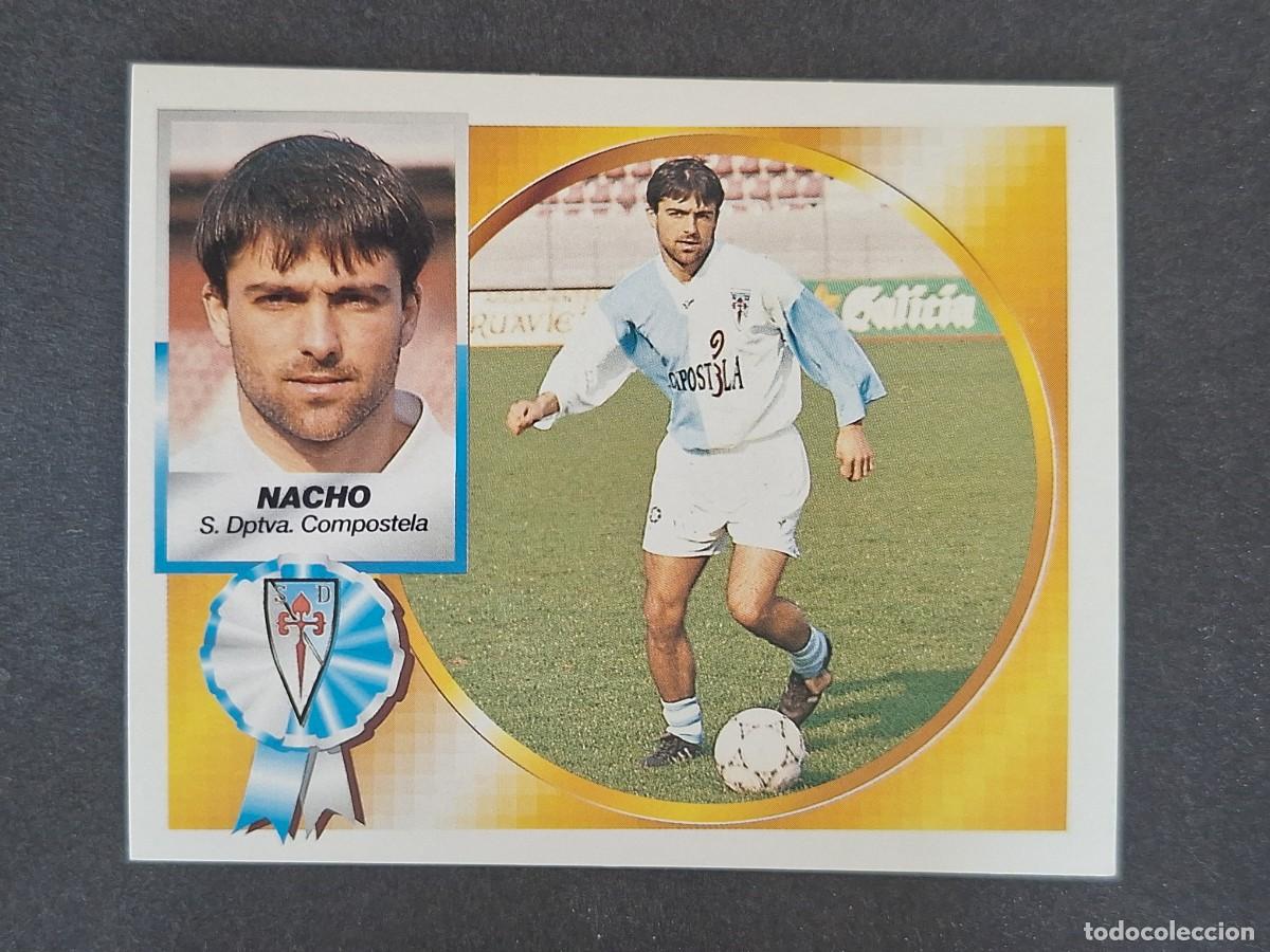 Cromos de f&uacute;tbol: L5 NACHO S. D. COMPOSTELA LIGA ESTE 1994 1995 94 95 NUNCA PEGADO SIN PEGAR
