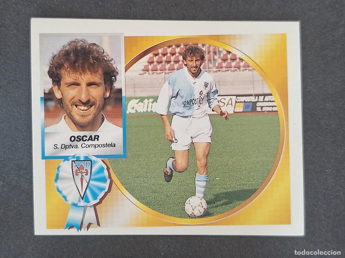 Cromos de f&uacute;tbol: L5 OSCAR S. D. COMPOSTELA LIGA ESTE 1994 1995 94 95 NUNCA PEGADO SIN PEGAR
