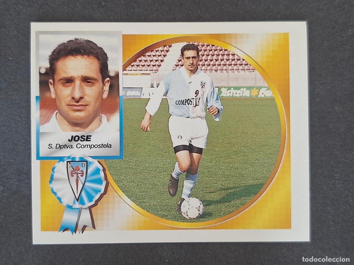 Cromos de f&uacute;tbol: L5 JOSE S. D. COMPOSTELA LIGA ESTE 1994 1995 94 95 NUNCA PEGADO SIN PEGAR