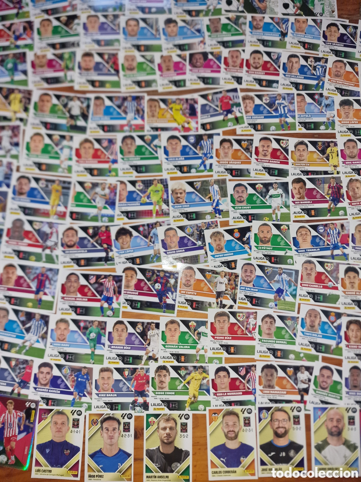 Cromos de f&uacute;tbol: Gran lote 106 cromos f&uacute;tbol liga 2026-27, ver fotos