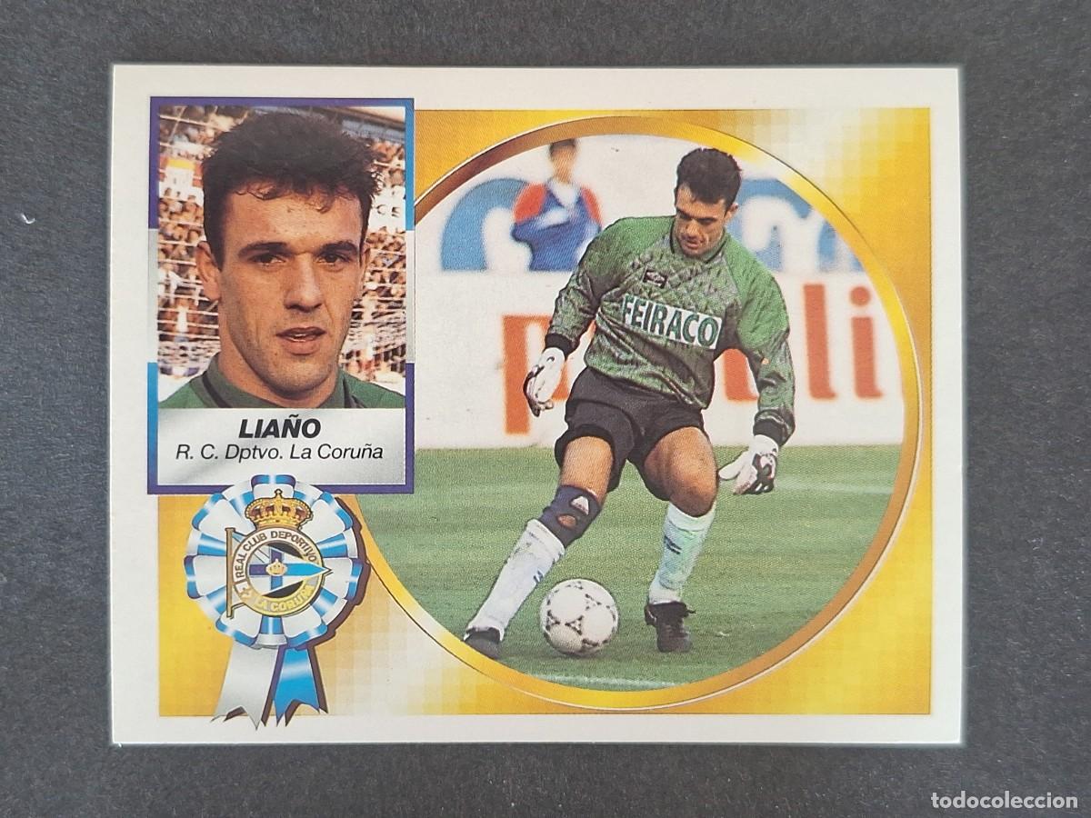 Football Stickers: L5 LIA&Ntilde;O DEPORTIVO DE LA CORU&Ntilde;A LIGA ESTE 1994 1995 94 95 NUNCA PEGADO SIN PEGAR