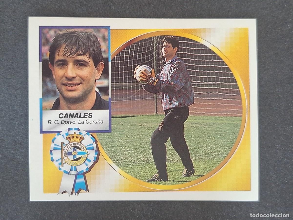Football Stickers: L5 CANALES DEPORTIVO DE LA CORU&Ntilde;A LIGA ESTE 1994 1995 94 95 NUNCA PEGADO SIN PEGAR
