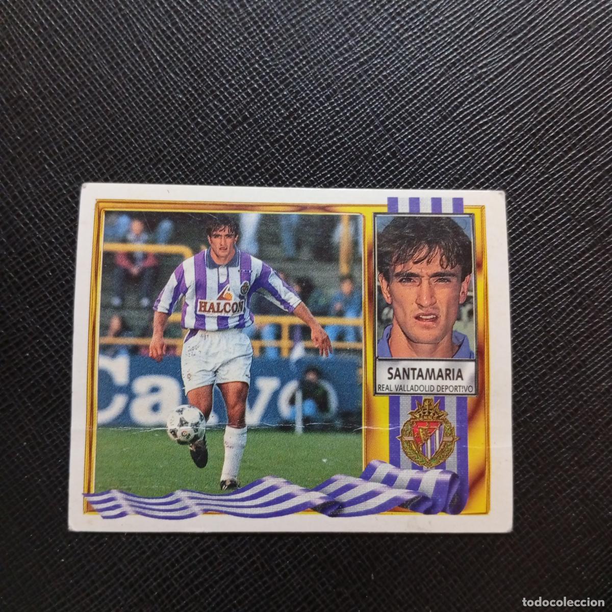 Cromos de f&uacute;tbol: SANTAMARIA VALLADOLID ESTE 1995 1996 CROMO FUTBOL LIGA 95 96 - SIN PEGAR - A70 PG307 - LEER