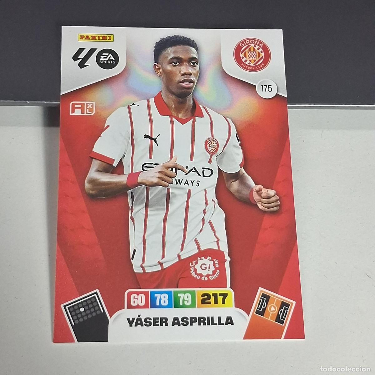 Fu&szlig;ball-Sticker: D8 175 YASER ASPRILLA GIRONA PANINI LIGA ADRENALYN XL 2025 2026 25 26
