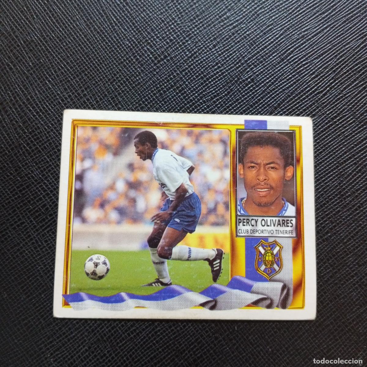 Fu&szlig;ball-Sticker: PERCY OLIVARES TENERIFE ESTE 1995 1996 CROMO FUTBOL LIGA 95 96 - SIN PEGAR - A70 PG307 - BAJA