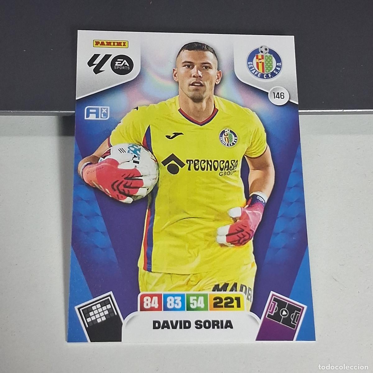 Figurine di Calcio: D8 146 DAVID SORIA GETAFE PANINI LIGA ADRENALYN XL 2025 2026 25 26