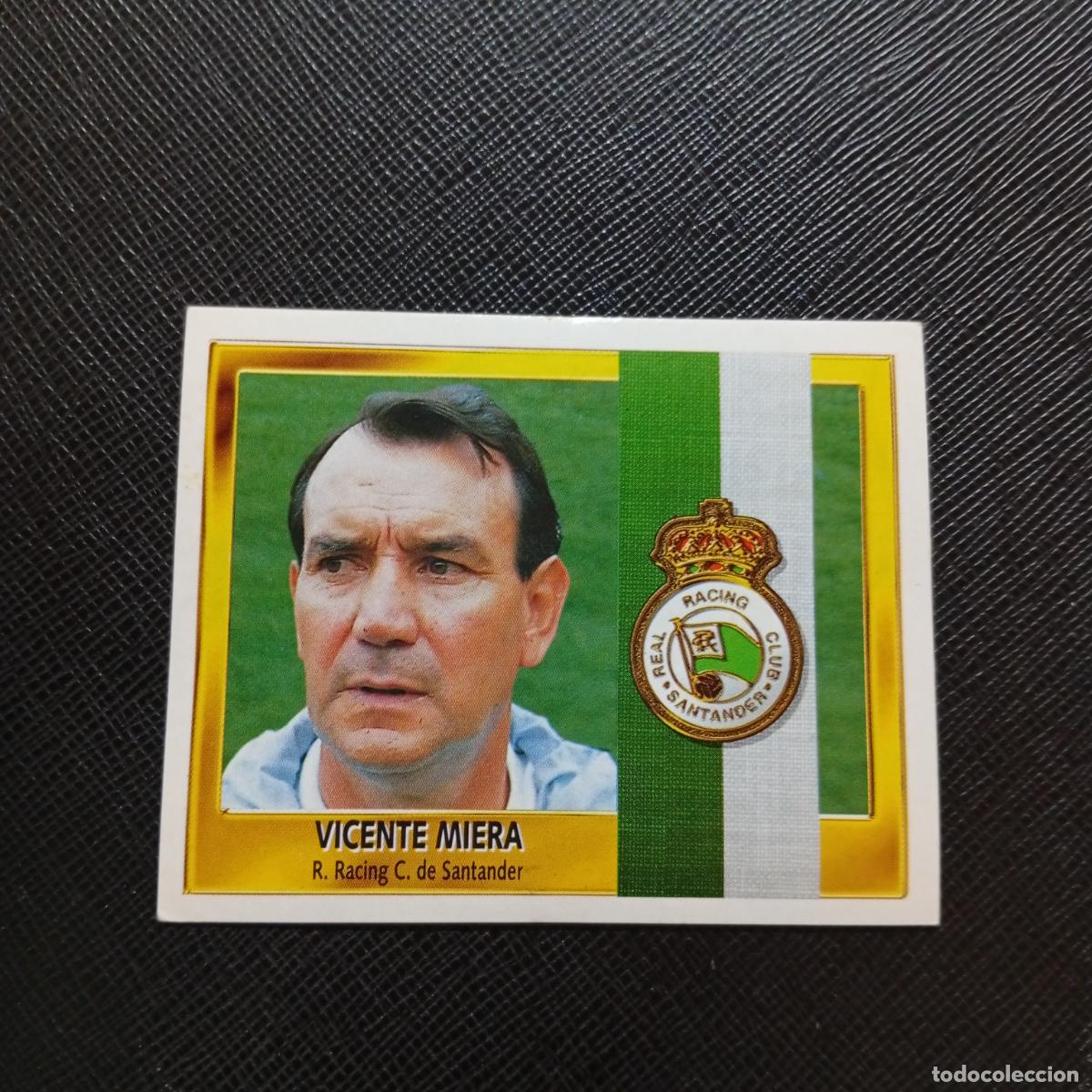 Cromos de f&uacute;tbol: VICENTE MIERA RACING ESTE 1995 1996 CROMO FUTBOL LIGA 95 96 - SIN PEGAR - A70 PG307