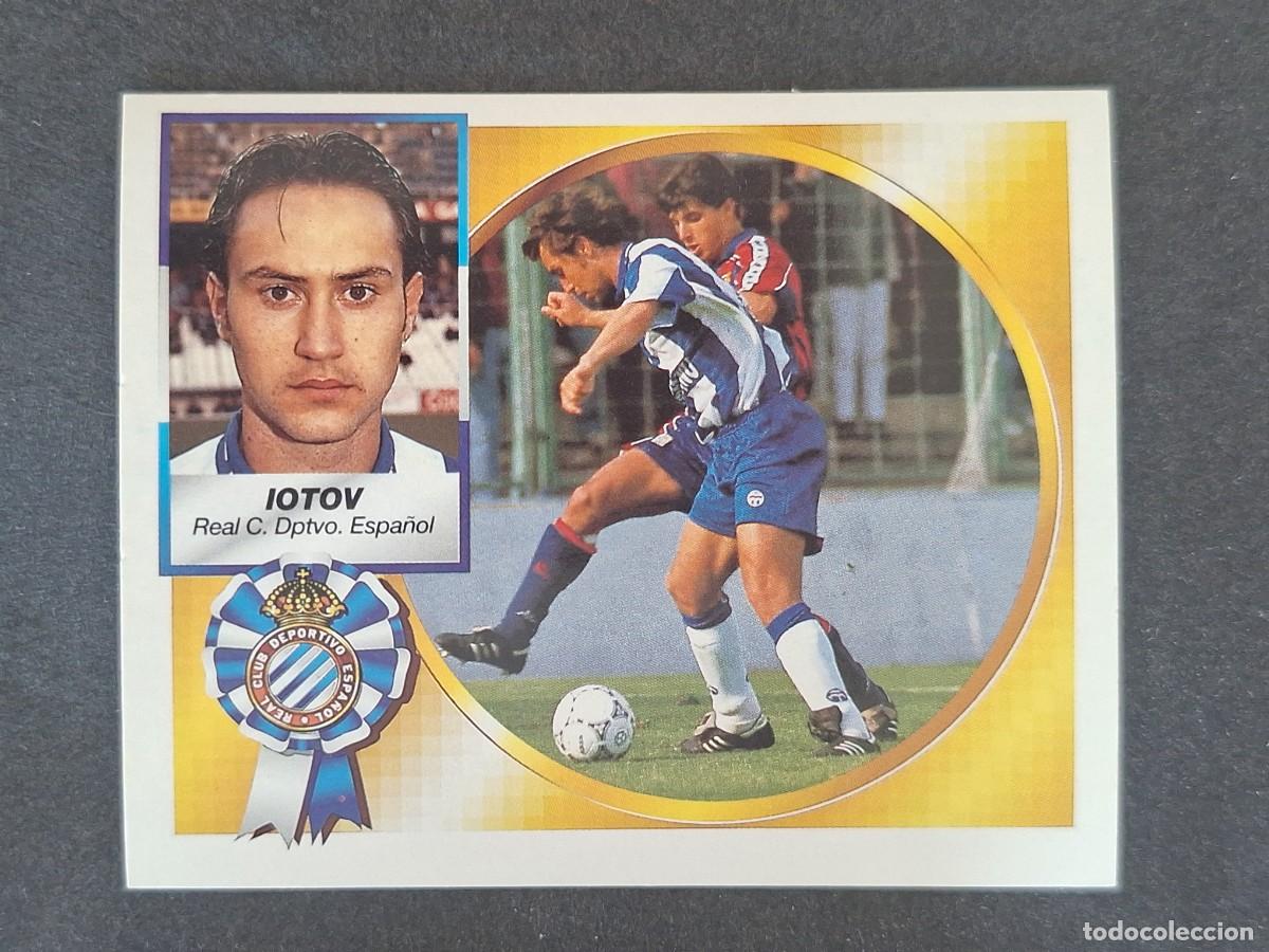 Cromos de f&uacute;tbol: L5 IOTOV R. C. D. ESPA&Ntilde;OL LIGA ESTE 1994 1995 94 95 NUNCA PEGADO SIN PEGAR