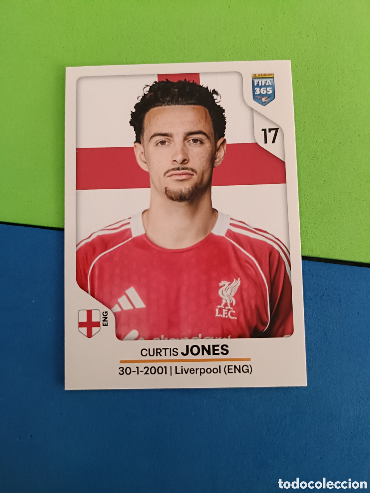 Cromos de f&uacute;tbol: Panini FIFA 365 2026 stickers - 88 Curtis Jones