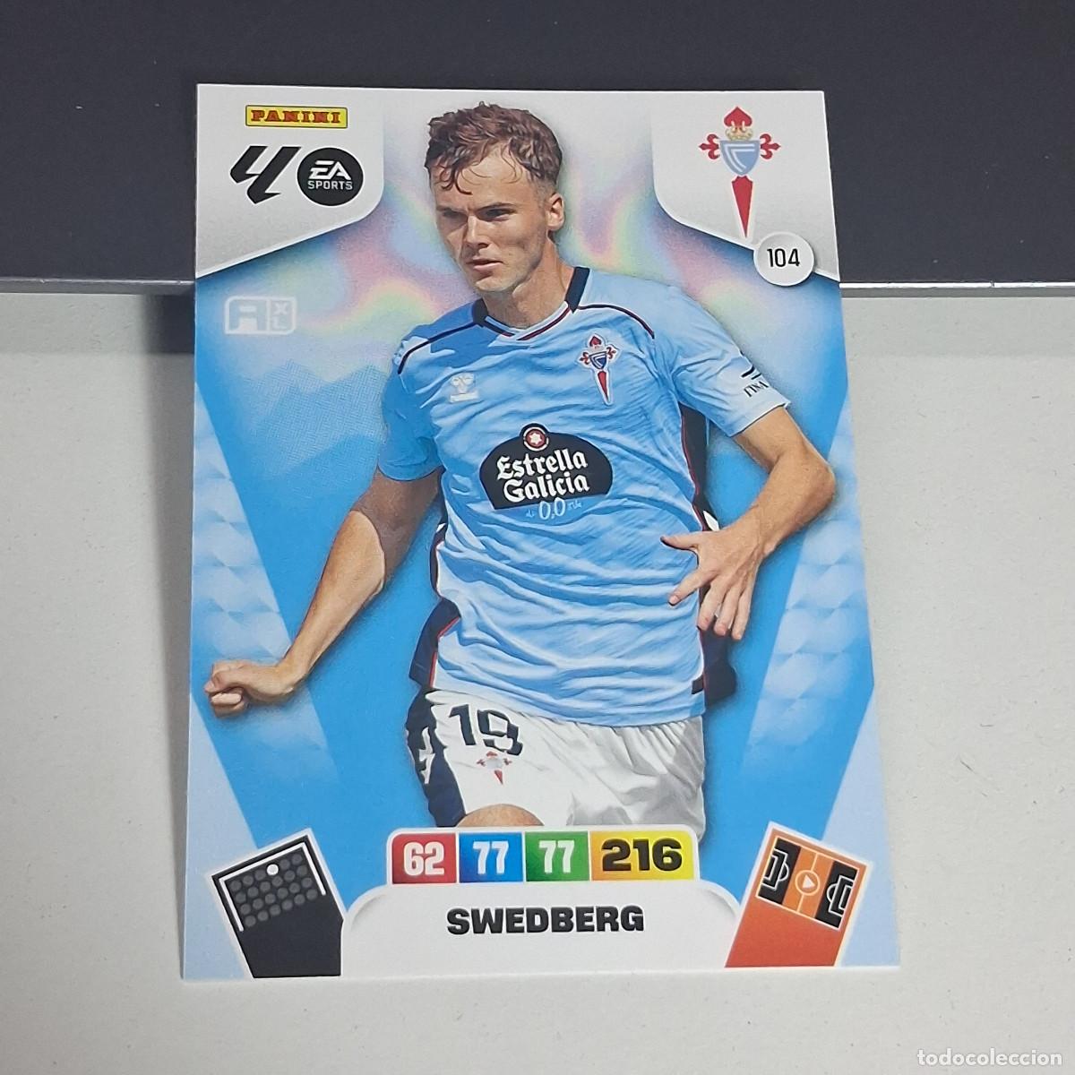 Cromos de f&uacute;tbol: D8 104 SWEDBERG DEL CELTA PANINI LIGA ADRENALYN XL 2025 2026 25 26