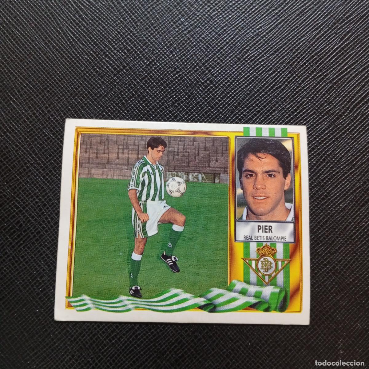 Cromos de f&uacute;tbol: PIER REAL BETIS ESTE 1995 1996 CROMO FUTBOL LIGA 95 96 - SIN PEGAR - A70 PG307 FICHAJE 17