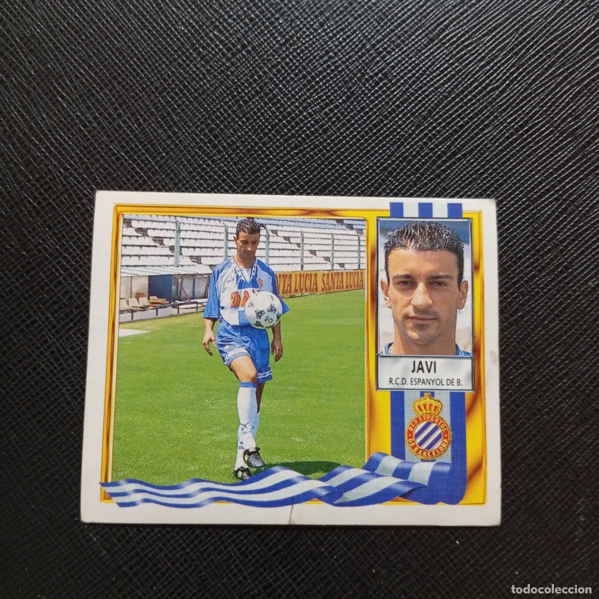 Cromos de f&uacute;tbol: JAVI ESPA&Ntilde;OL ESTE 1995 1996 CROMO FUTBOL LIGA 95 96 - SIN PEGAR - A70 PG316 FICHAJE 19