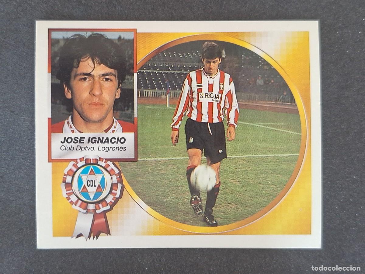 Figurine di Calcio: L5 JOSE IGNACIO C. D. LOGRO&Ntilde;ES LIGA ESTE 1994 1995 94 95 NUNCA PEGADO SIN PEGAR