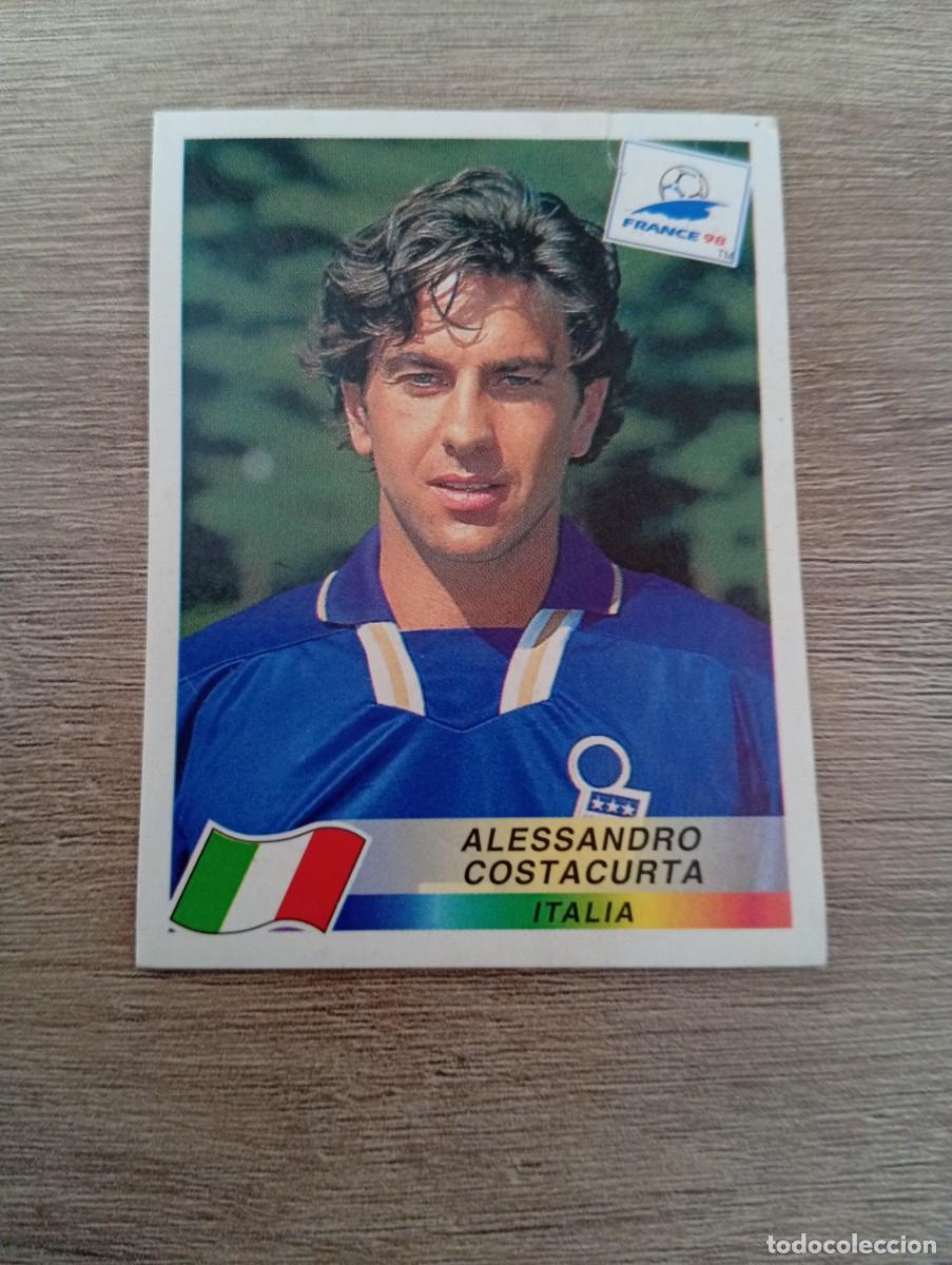 Figurine di Calcio: ALESSANDRO COSTACURTA 91 ITALIA PANINI FRANCIA 1998 98 SIN PEGAR NUNCA PEGADO