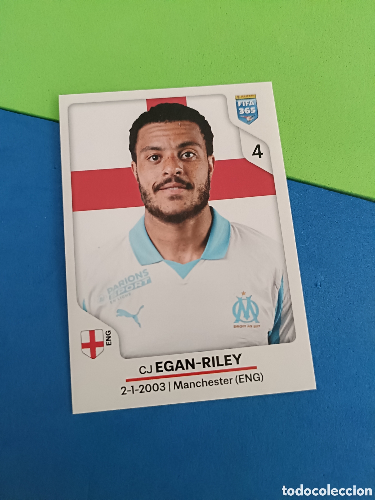 Figurine di Calcio: Panini FIFA 365 2026 stickers - 121 Egan Riley