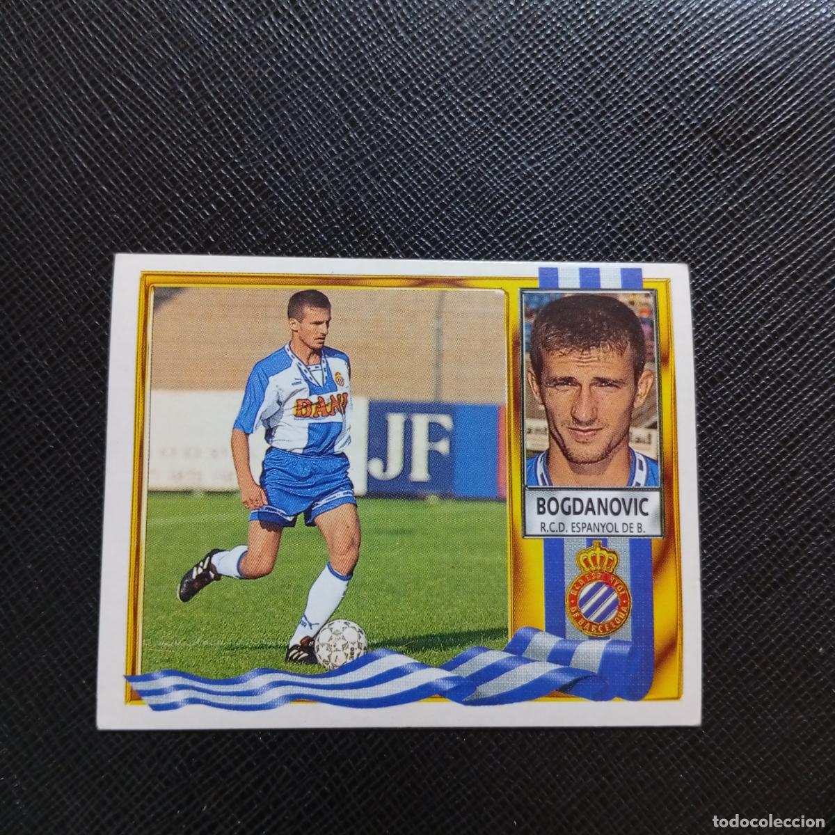 Cromos de f&uacute;tbol: BOGDANOVIC ESPA&Ntilde;OL ESTE 1995 1996 CROMO FUTBOL LIGA 95 96 - SIN PEGAR - A70 PG316 COLOCA