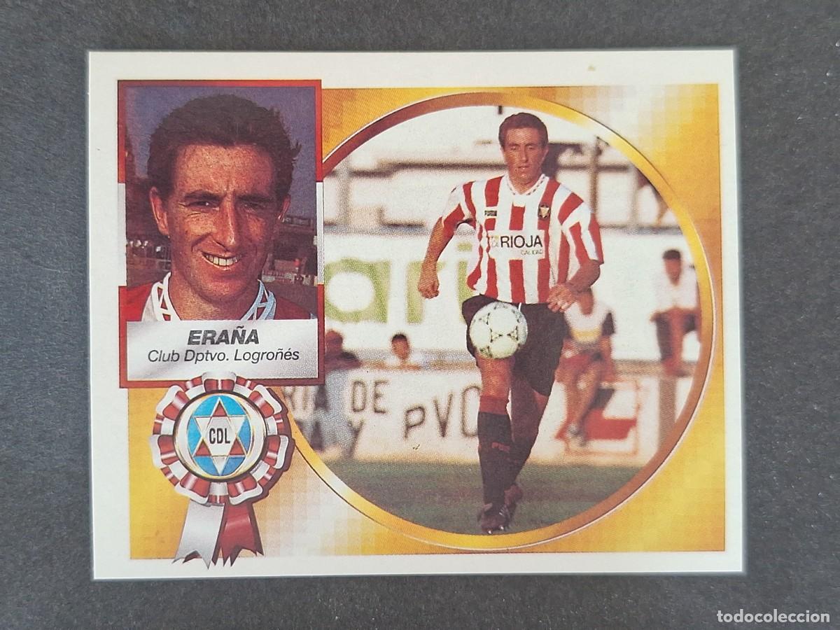 Cromos de f&uacute;tbol: L5 ERA&Ntilde;A C. D. LOGRO&Ntilde;ES LIGA ESTE 1994 1995 94 95 NUNCA PEGADO SIN PEGAR