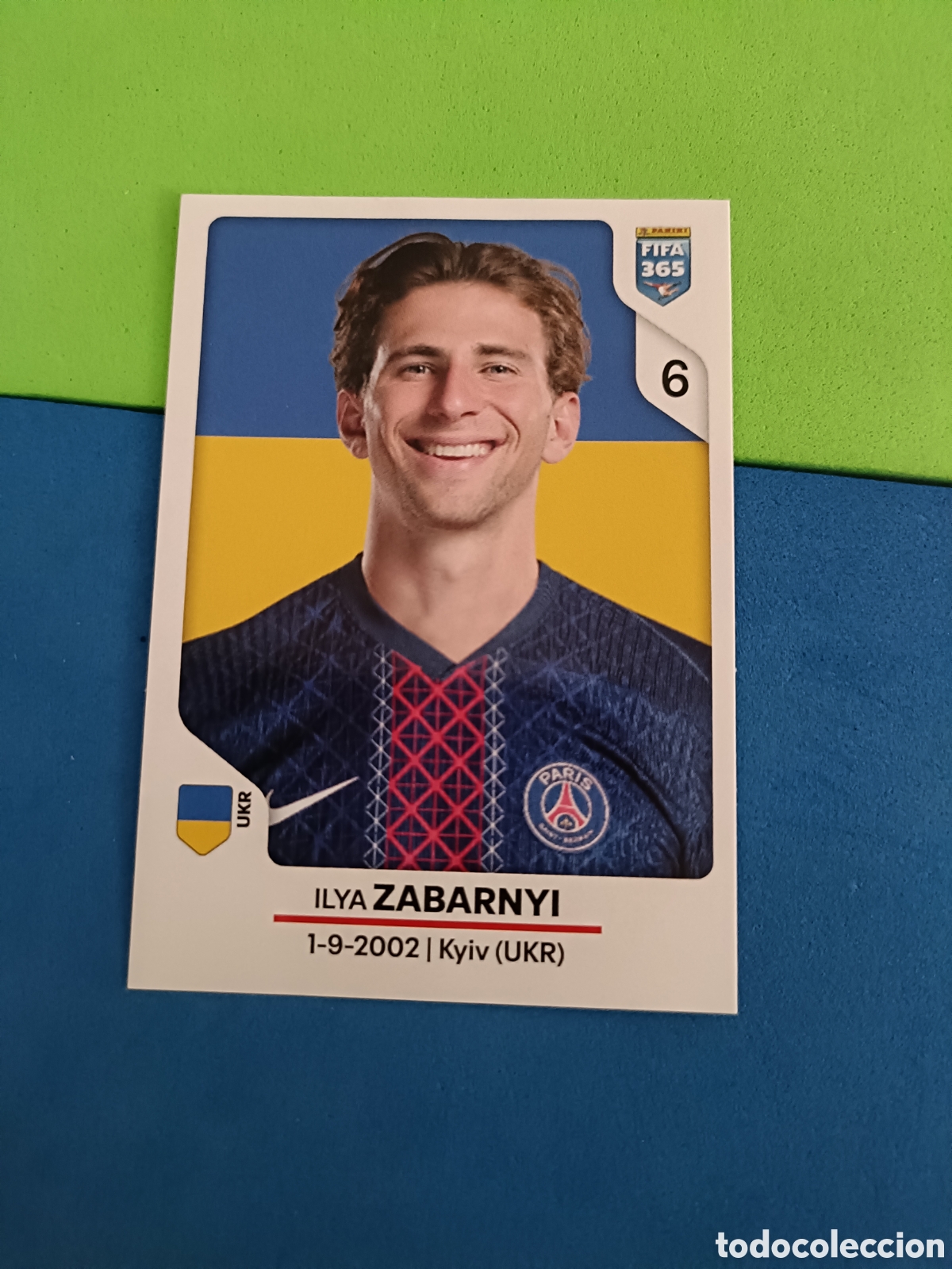 Cromos de f&uacute;tbol: Panini FIFA 365 2026 stickers - 156 Zabarnyi