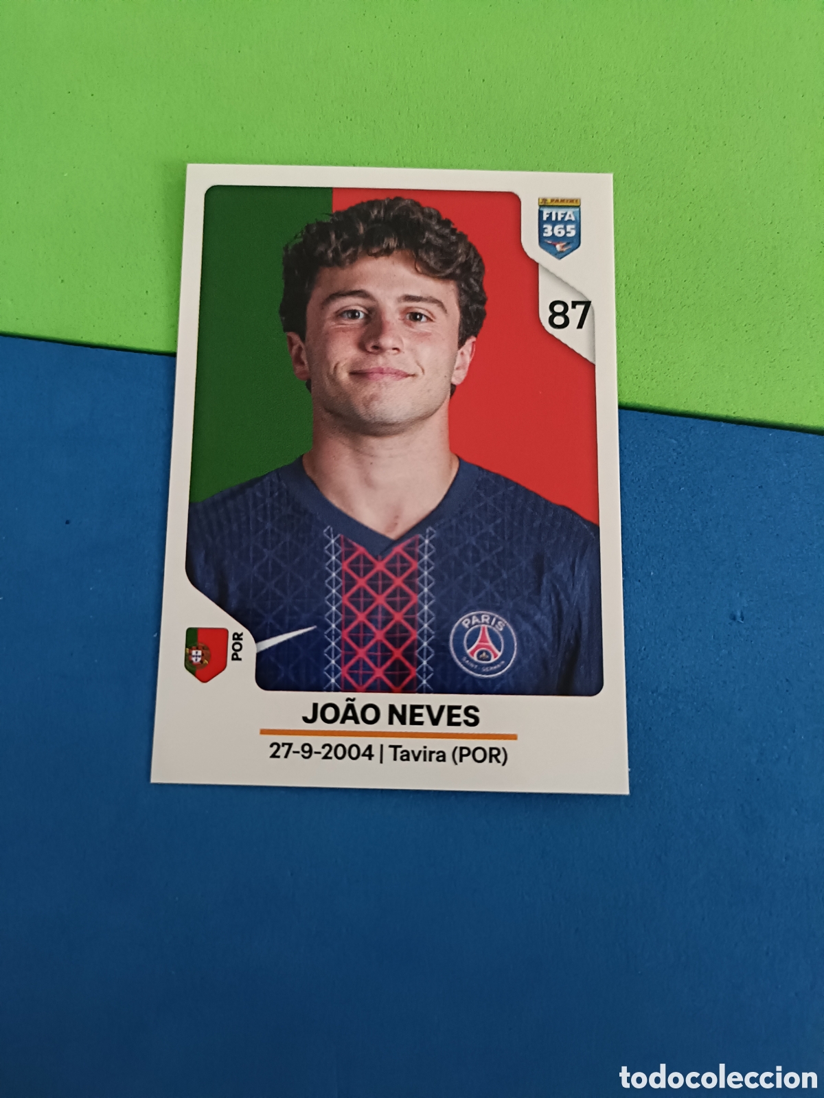 Cromos de f&uacute;tbol: Panini FIFA 365 2026 stickers - 163 Joao Neves