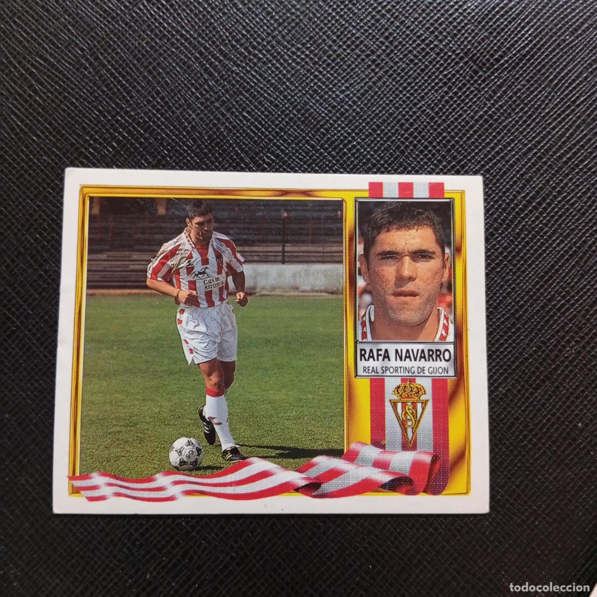 Fu&szlig;ball-Sticker: RAFA NAVARRO SPORTING GIJON ESTE 1995 1996 CROMO FUTBOL LIGA 95 96 - SIN PEGAR - A70 PG316 COLOCA B
