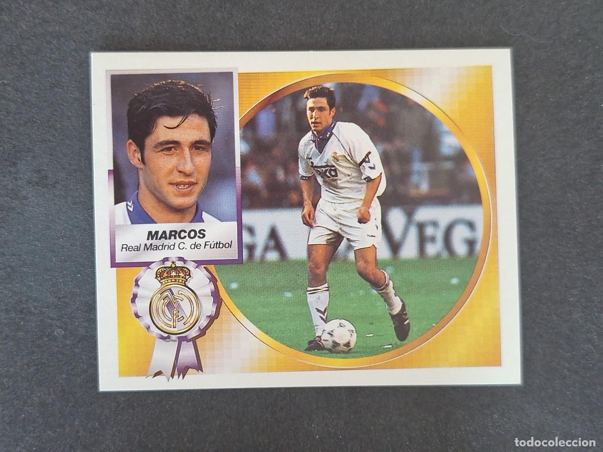 Fu&szlig;ball-Sticker: L5 MARCOS REAL MADRID LIGA ESTE 1994 1995 94 95 NUNCA PEGADO SIN PEGAR