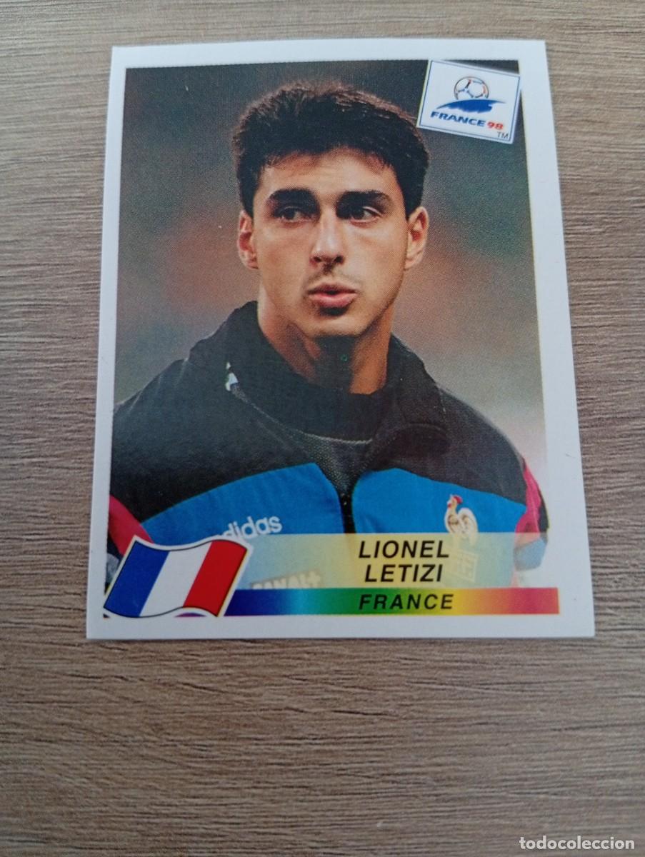 Cromos de f&uacute;tbol: LIONEL LETIZI 173 FRANCIA PANINI FRANCIA 1998 98 SIN PEGAR NUNCA PEGADO