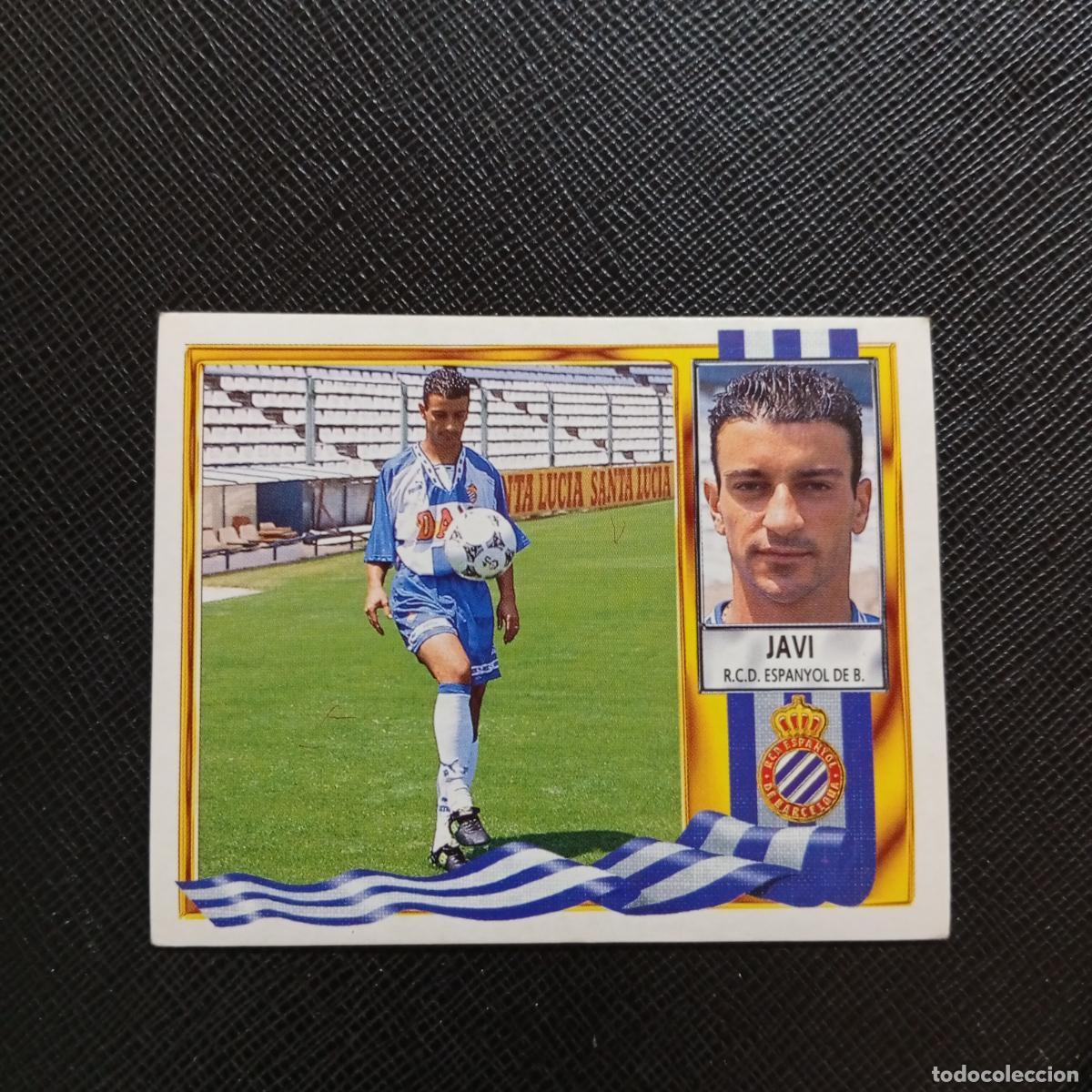 Cromos de f&uacute;tbol: JAVI ESPA&Ntilde;OL ESTE 1995 1996 CROMO FUTBOL LIGA 95 96 - SIN PEGAR - A70 PG316 FICHAJE 19
