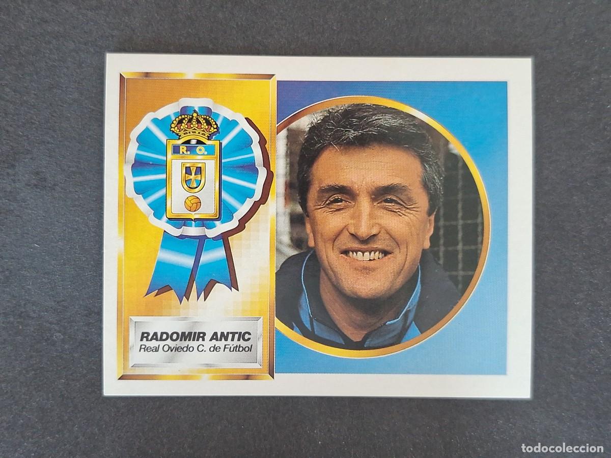 Cromos de Futebol: L5 RADOMIR ANTIC ENTRENADOR REAL OVIEDO LIGA ESTE 1994 1995 94 95 NUNCA PEGADO SIN PEGAR