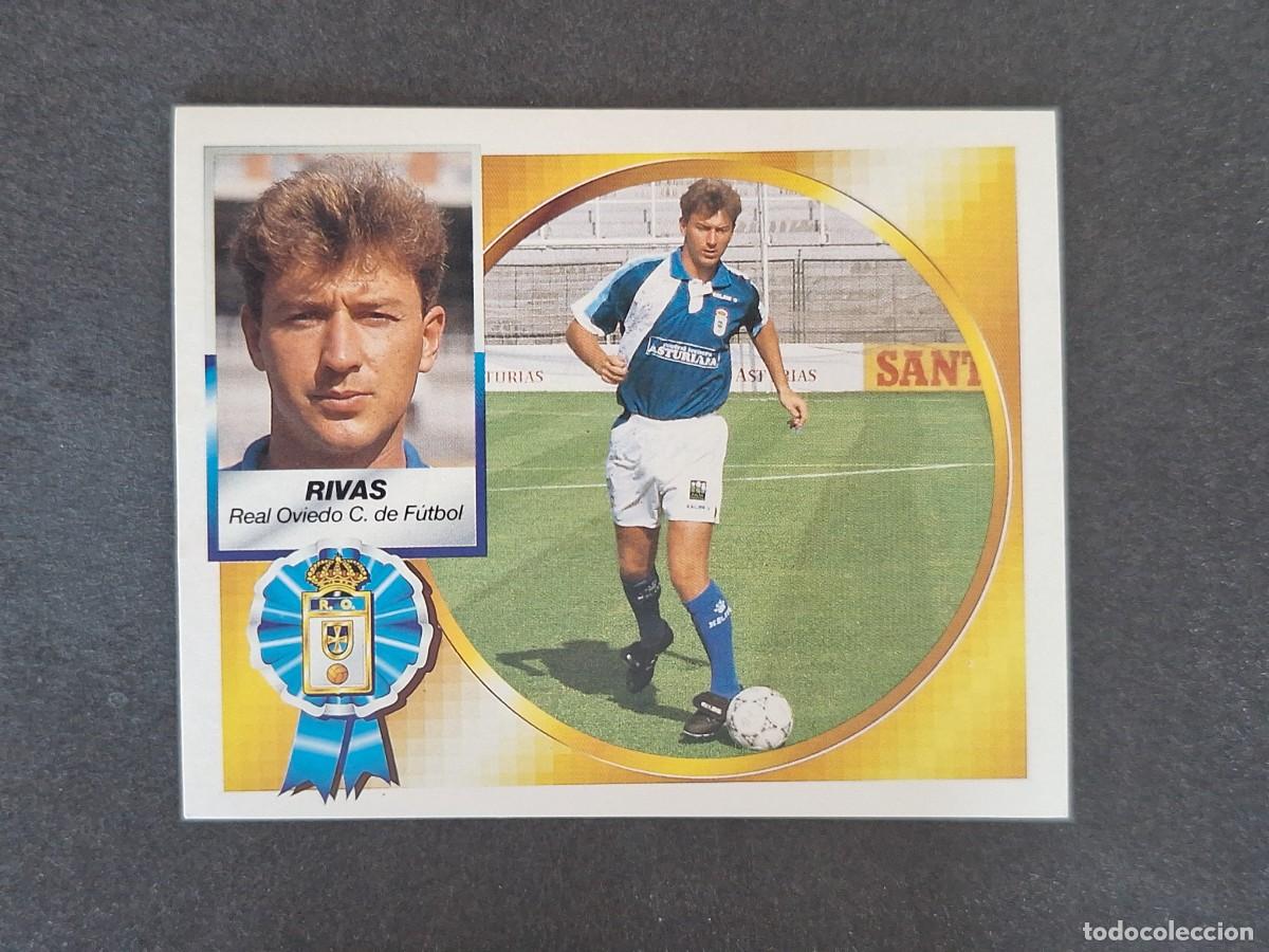 Figurine di Calcio: L5 RIVAS REAL OVIEDO LIGA ESTE 1994 1995 94 95 NUNCA PEGADO SIN PEGAR