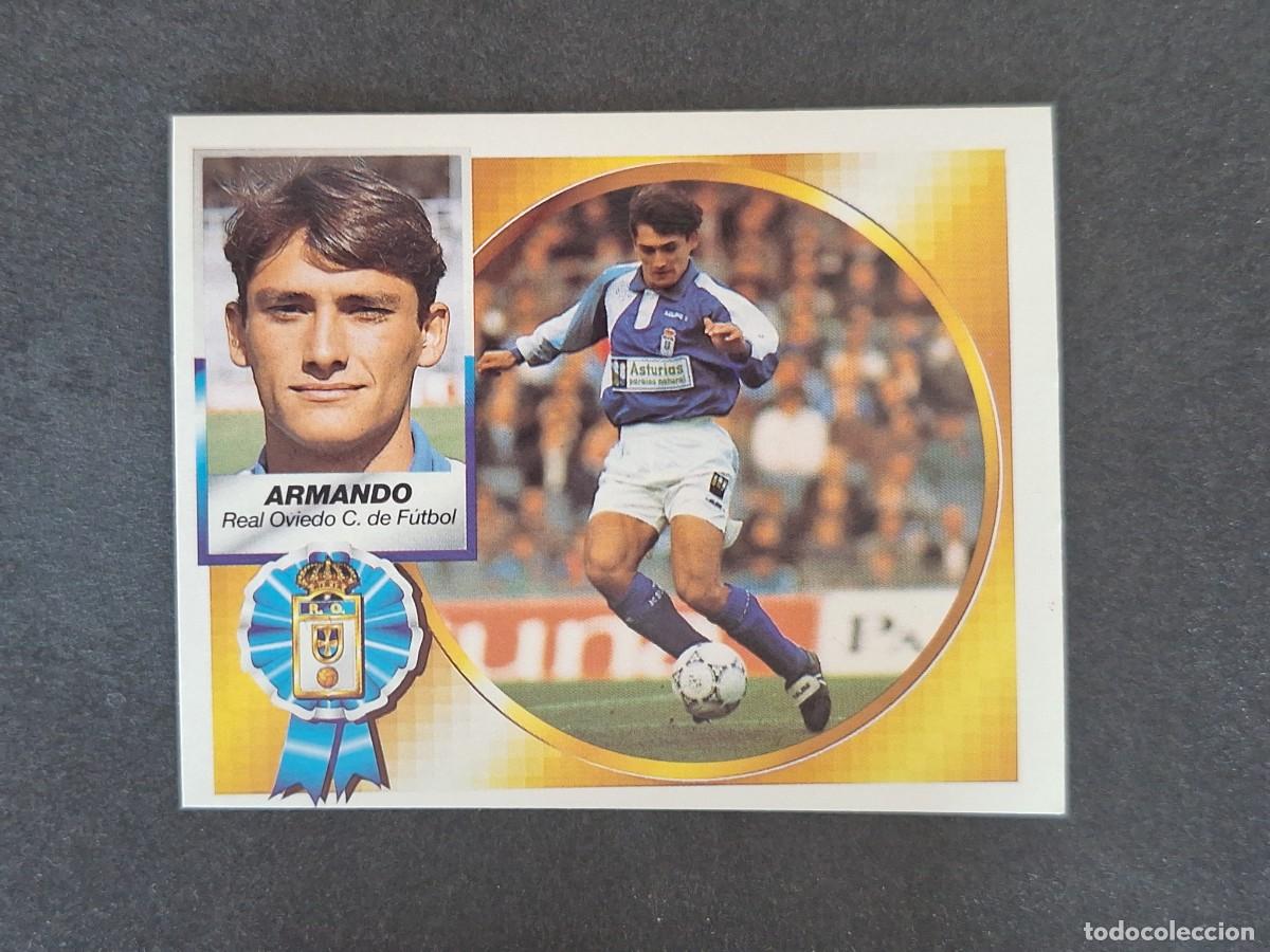 Football Stickers: L5 ARMANDO REAL OVIEDO LIGA ESTE 1994 1995 94 95 NUNCA PEGADO SIN PEGAR