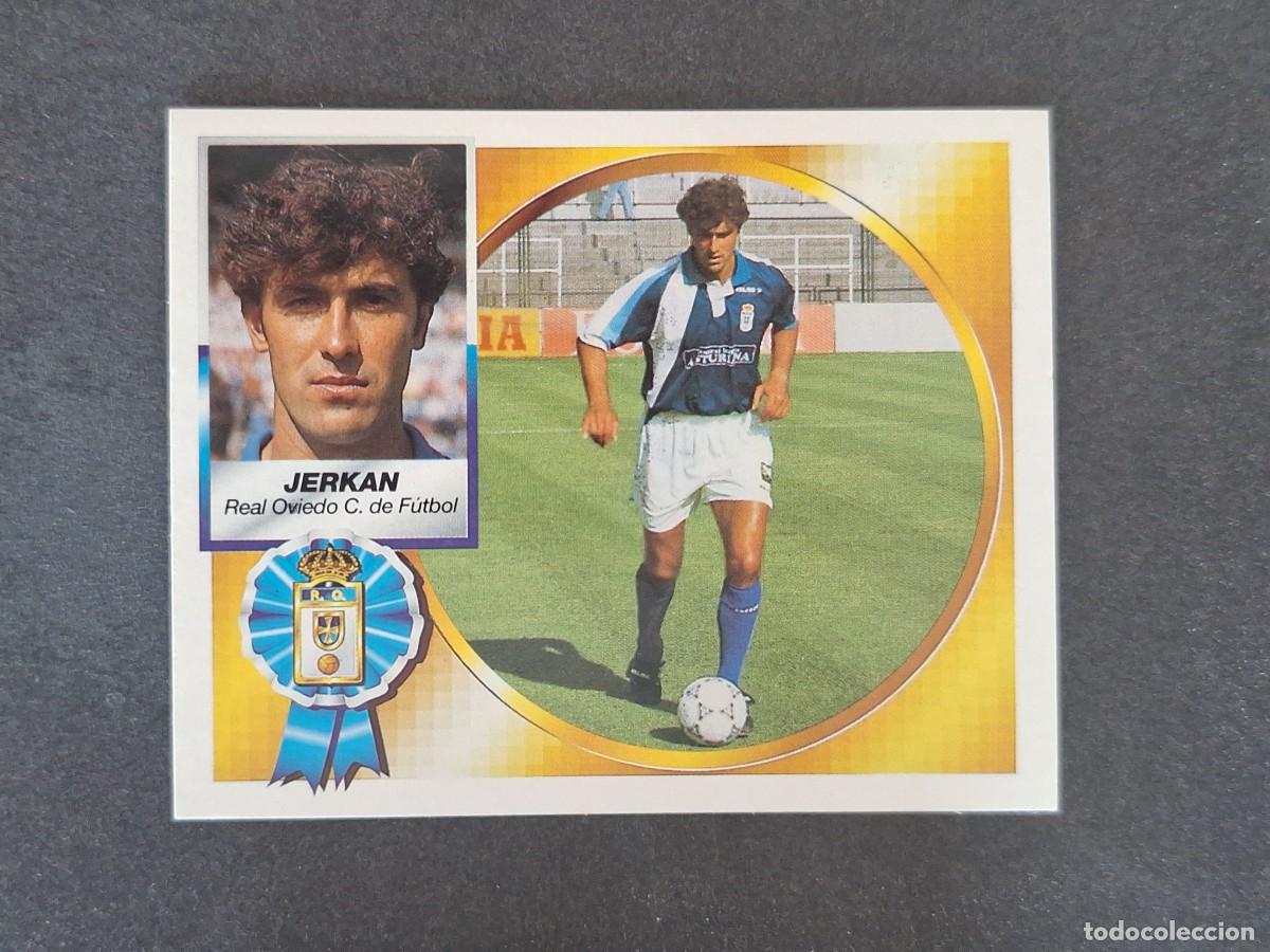 Football Stickers: L5 JERKAN REAL OVIEDO LIGA ESTE 1994 1995 94 95 NUNCA PEGADO SIN PEGAR
