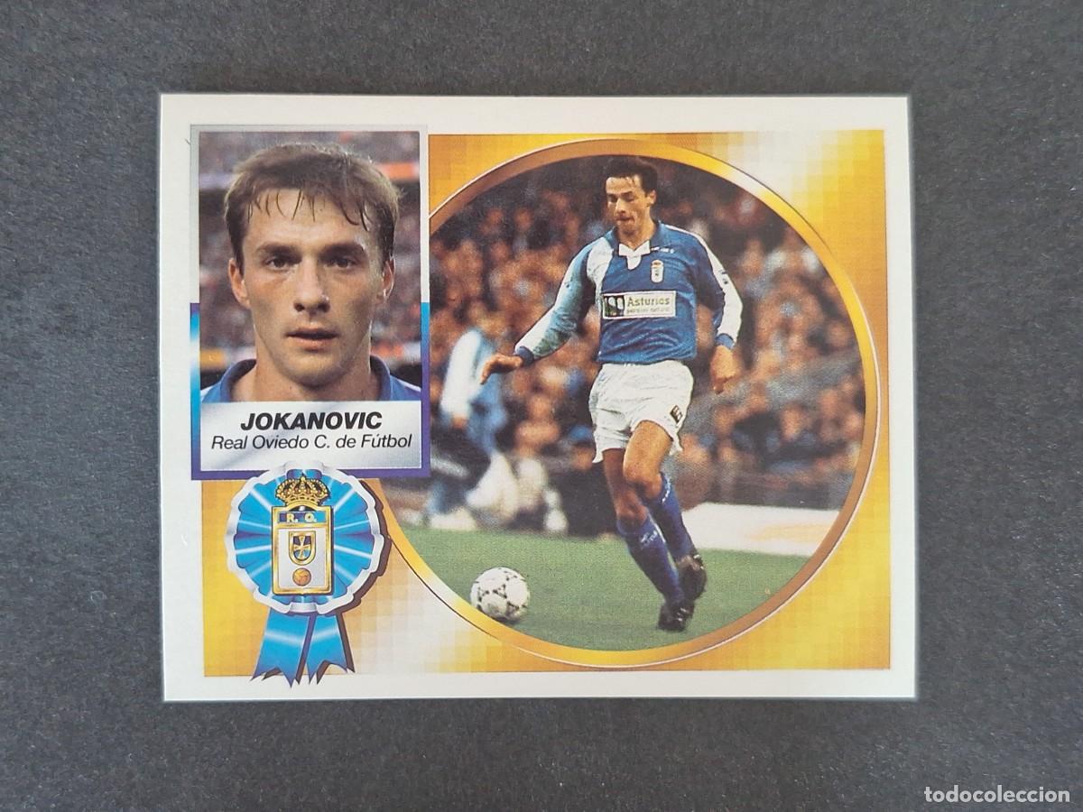 Cromos de f&uacute;tbol: L5 JOKANOVIC REAL OVIEDO LIGA ESTE 1994 1995 94 95 NUNCA PEGADO SIN PEGAR