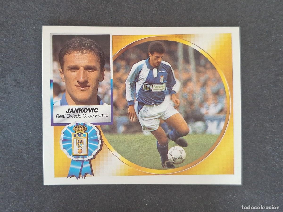 Cromos de f&uacute;tbol: L5 JANKOVIC REAL OVIEDO LIGA ESTE 1994 1995 94 95 NUNCA PEGADO SIN PEGAR