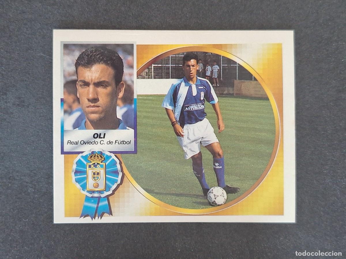 Cromos de f&uacute;tbol: L5 OLI REAL OVIEDO LIGA ESTE 1994 1995 94 95 NUNCA PEGADO SIN PEGAR