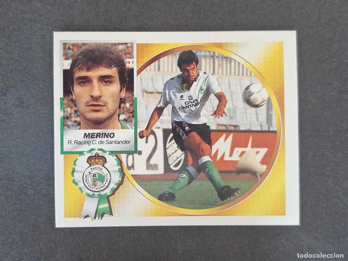 Cromos de f&uacute;tbol: L5 MERINO RACING DE SANTANDER LIGA ESTE 1994 1995 94 95 NUNCA PEGADO SIN PEGAR