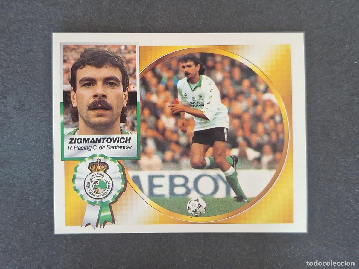 Cromos de f&uacute;tbol: L5 ZIGMANTOVICH RACING DE SANTANDER LIGA ESTE 1994 1995 94 95 NUNCA PEGADO SIN PEGAR