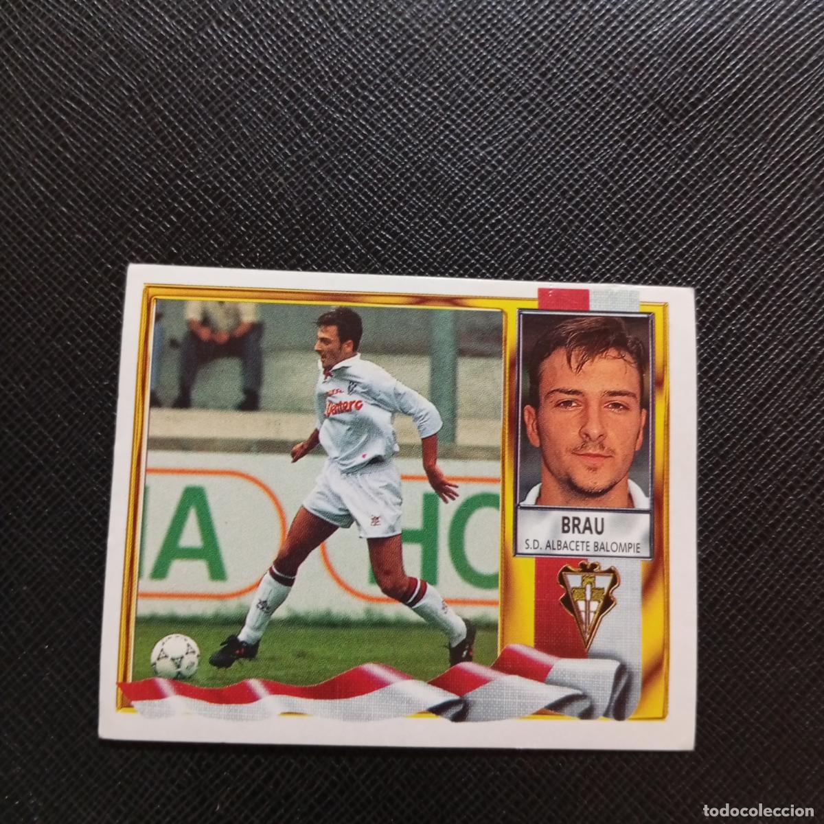 Cartes &agrave; collectionner de Football: BRAU ALBACETE ESTE 1995 1996 CROMO FUTBOL LIGA 95 96 - SIN PEGAR - A70 PG325