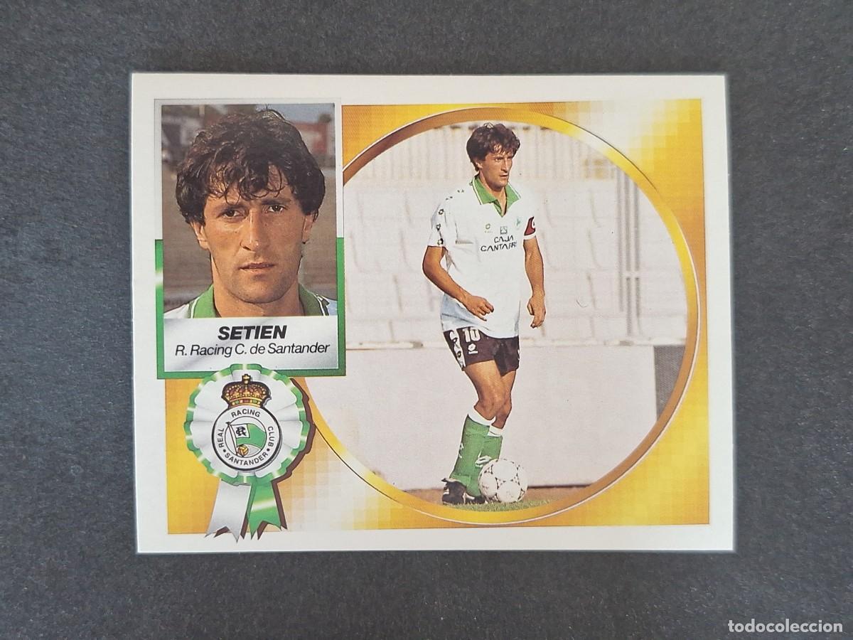 Cartes &agrave; collectionner de Football: L5 SETIEN RACING DE SANTANDER LIGA ESTE 1994 1995 94 95 NUNCA PEGADO SIN PEGAR