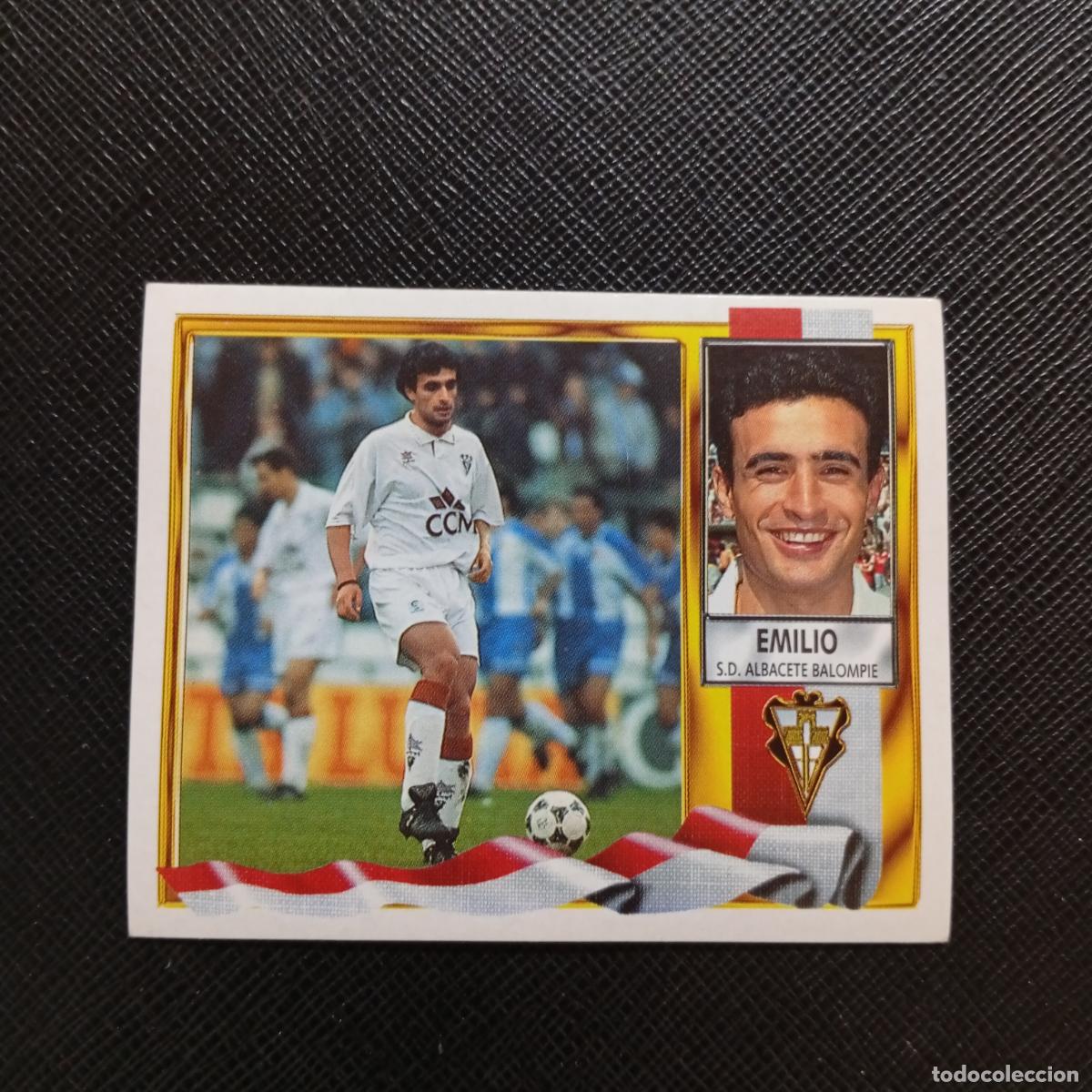 Cromos de f&uacute;tbol: EMILIO ALBACETE ESTE 1995 1996 CROMO FUTBOL LIGA 95 96 - SIN PEGAR - A70 PG325 B
