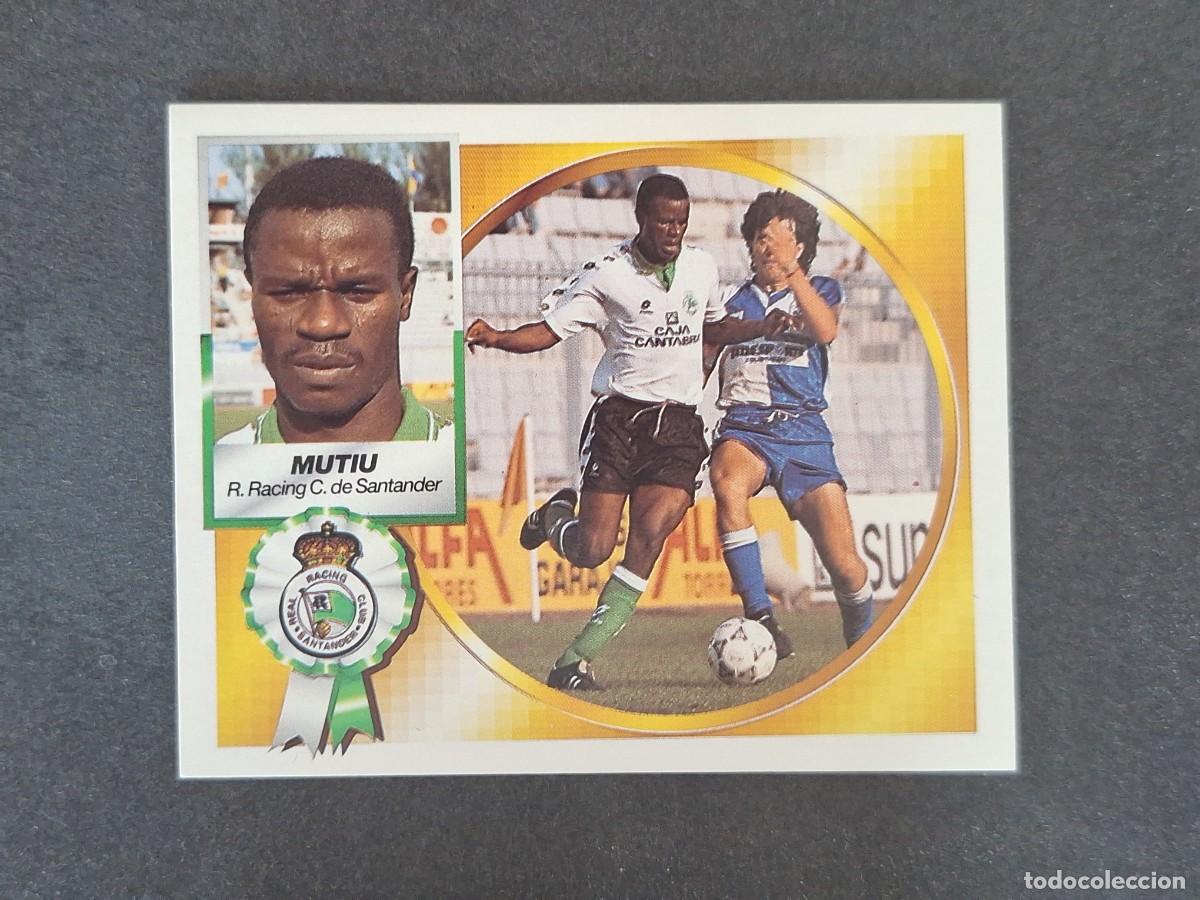 Cromos de f&uacute;tbol: L5 MUTIU RACING DE SANTANDER LIGA ESTE 1994 1995 94 95 NUNCA PEGADO SIN PEGAR